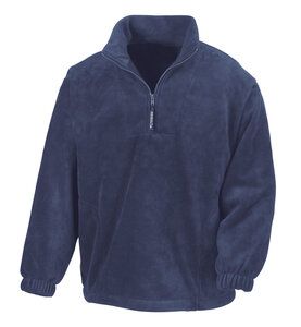 Result R033X - 1/4 Zip Fleece Top Navy