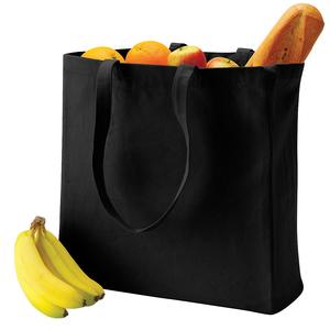 Quadra QD023 - Canvas classic shopper Black