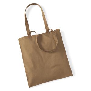 Westford Mill WM101 - Promo shoulder tote Caramel