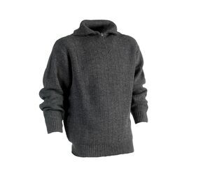 Herock HK330 - Mens Zipped Collar Sweatshirt