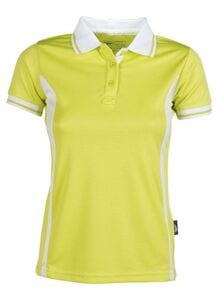 Pen Duick PK106 - Ladies’ Sport Polo Light Lime/White