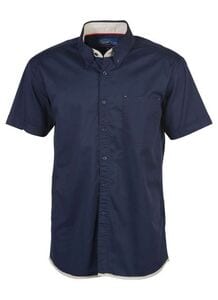 Pen Duick PK600 - Brandy Short-Sleeved Shirt Navy/Beige