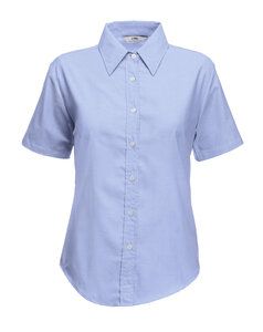 Fruit of the Loom SC406 - Lady Fit Oxford Shirt Short Sleeves (65-000-0)