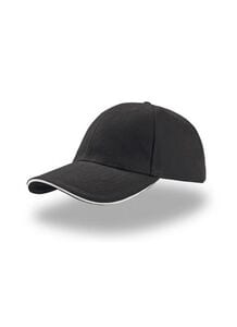 Atlantis AT003 - 6-panel sandwich cap Dark Grey/White