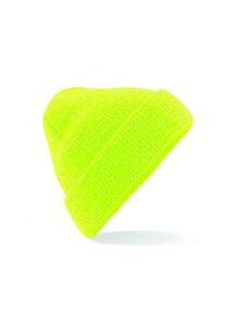 Beechfield BF407 - Reflective beanie Fluorescent Yellow