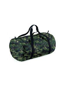 BagBase BG150 - Packaway Barrel Bag Jungle Camo/Black