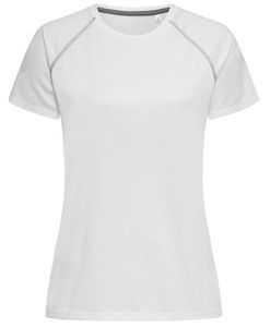 Stedman STE8130 - T-shirt Crewneck raglan for her White