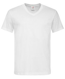 Stedman STE2300 - V-neck T-shirt SS for men Stedman Classic-T White