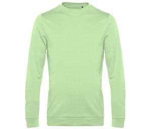 B&C BCU01W - Round Neck Sweatshirt # LIGHT JADE