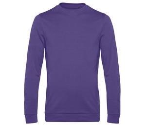 B&C BCU01W - Round Neck Sweatshirt # Radiant Purple