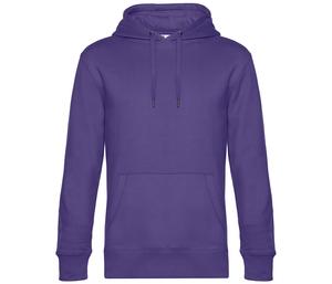 B&C BCU02K - Hoodie King Radiant Purple