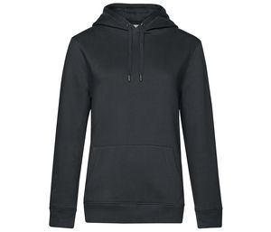 B&C BCW02Q - Hoodie Queen Asphalt