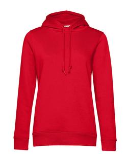 B&C BCW34B - Women's Organic Hoody Red