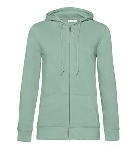 B&C BCW36B - Women's Organic Zipped Hoodie Sage