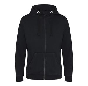 AWDIS JH150 - Graduate heavy zip-up hoodie Jet Black