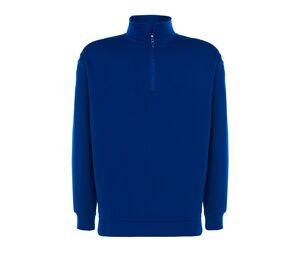 JHK JK298 - Zip neck sweatshirt Royal Blue