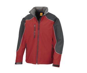 RESULT RS118 - Veste Softshell à capuche Red / Black