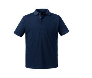 RUSSELL RU508M - Polo organique homme French Navy