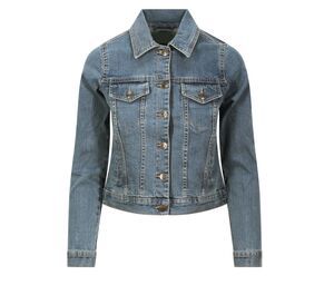 AWDIS SO DENIM SD065 - Denim Jacket Olivia Light Blue Wash