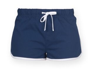 SF Mini SM069 - Children's retro shorts Navy / White