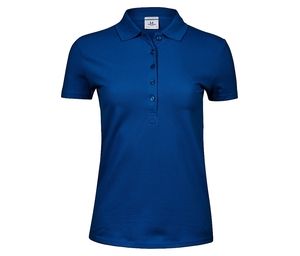 Tee Jays TJ145 - Womens luxury stretch polo Indigo Blue