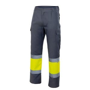 VELILLA VL157 - HIGH-VISIBILITY TWO-TONE PANTS