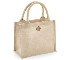 Westford mill WM441 - Mini JuCo gift bag Natural