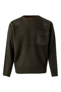 Velilla 100 - KNITTED JUMPER Khaki Green