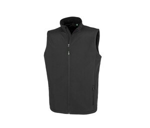 RESULT RS902M - MENS RECYCLED 2-LAYER PRINTABLE SOFTSHELL BODYWARMER