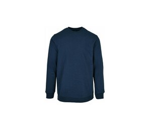 BUILD YOUR BRAND BYB003 - CREWNECK Navy