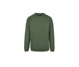 BUILD YOUR BRAND BYB003 - CREWNECK Olive