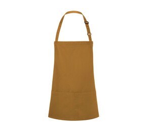 KARLOWSKY KYBLS6 - SHORT BIB APRON BASIC WITH BUCKLE AND POCKET