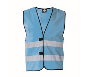 KORNTEX KX222 - FUNCTIONAL VEST "DORTMUND" Sky Blue