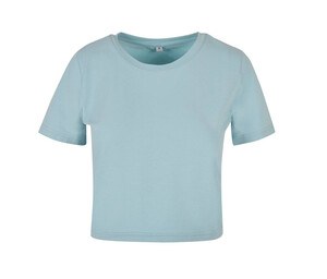 Build Your Brand BY042 - T-Shirt cropped Ocean Blue