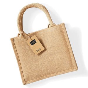 Westford Mill WM412 - Jute mini gift bag