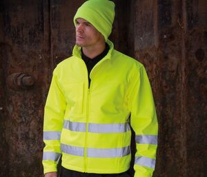 Result RS117 - Safe-Guard Hi-Vis Soft Shell Jacket