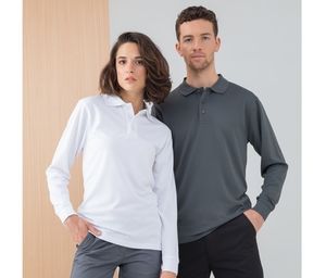 Henbury HY478 - Long Sleeve Polo