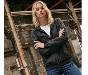 BUILD YOUR BRAND BY147 - LADIES RECYCLED WINDRUNNER